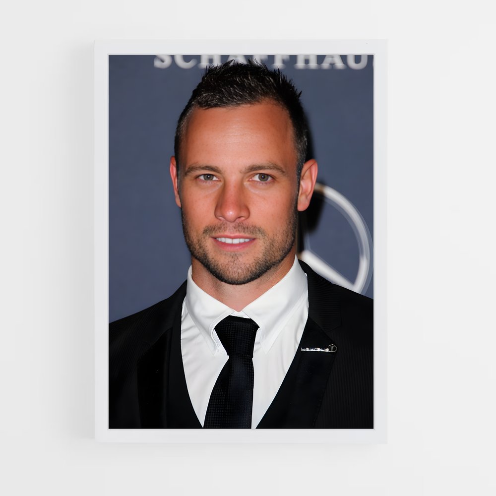 Poster L'Élégance de Pistorius – affiche Jeux Olympiques (vue 3)